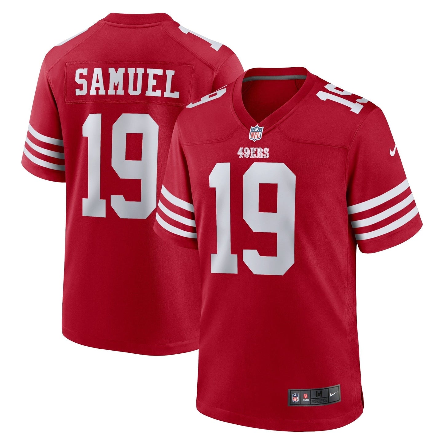 Men's Nike Deebo Samuel Scarlet San Francisco 49ers Player Game Jersey