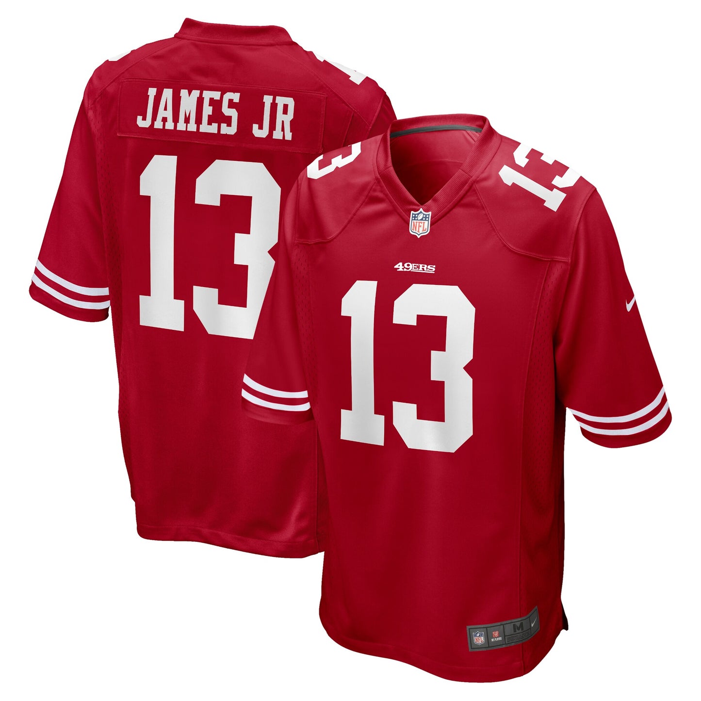 Richie James Jr. San Francisco 49ers Nike Game Jersey - Scarlet