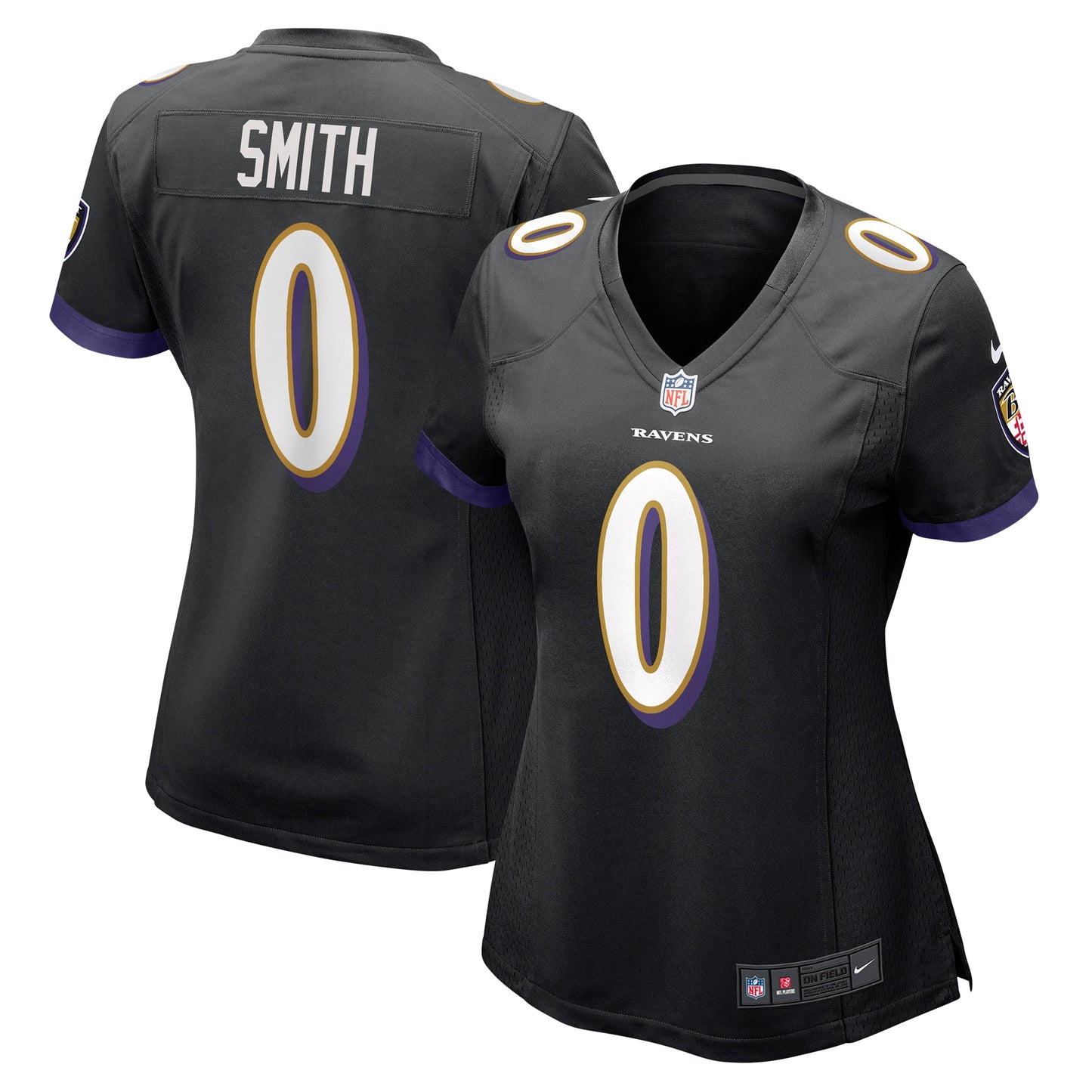 Roquan Smith Baltimore Ravens Nike Women's Team Game Jersey - Black