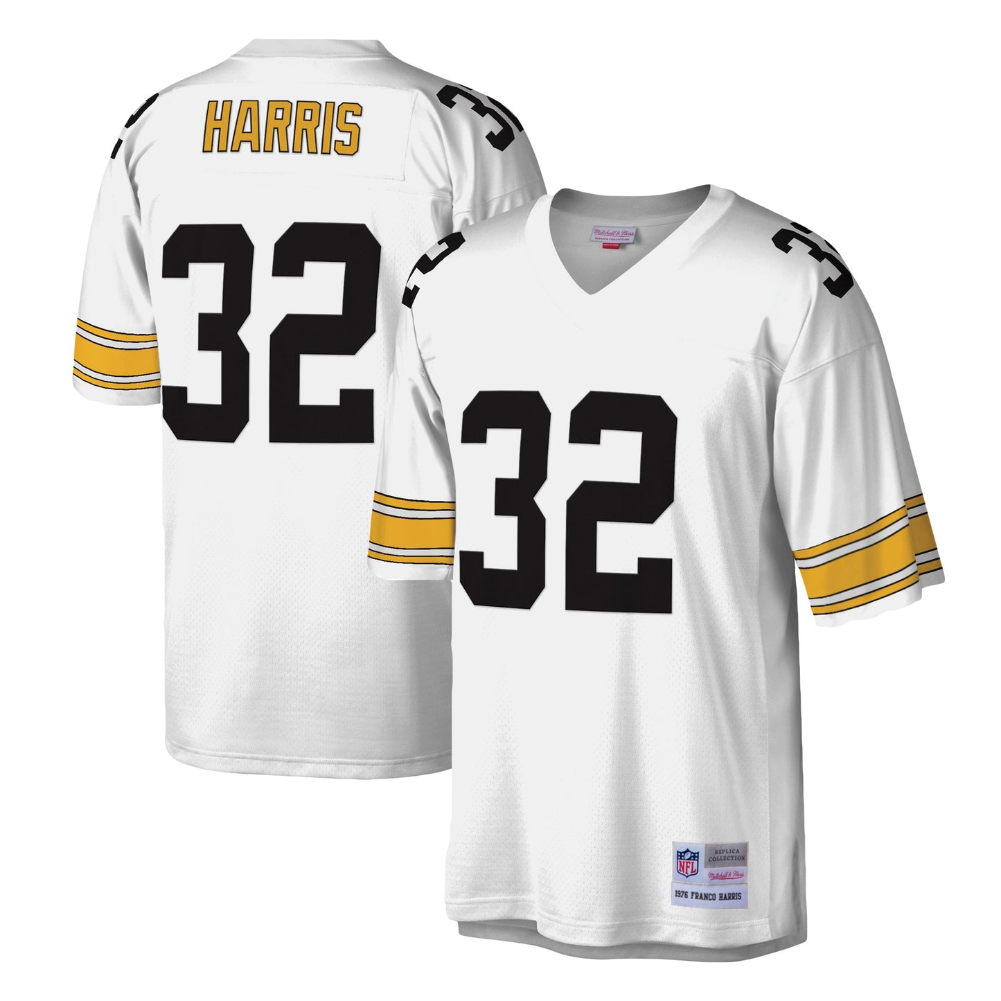 Franco Harris Pittsburgh Steelers Mitchell & Ness Legacy Replica Jersey - White
