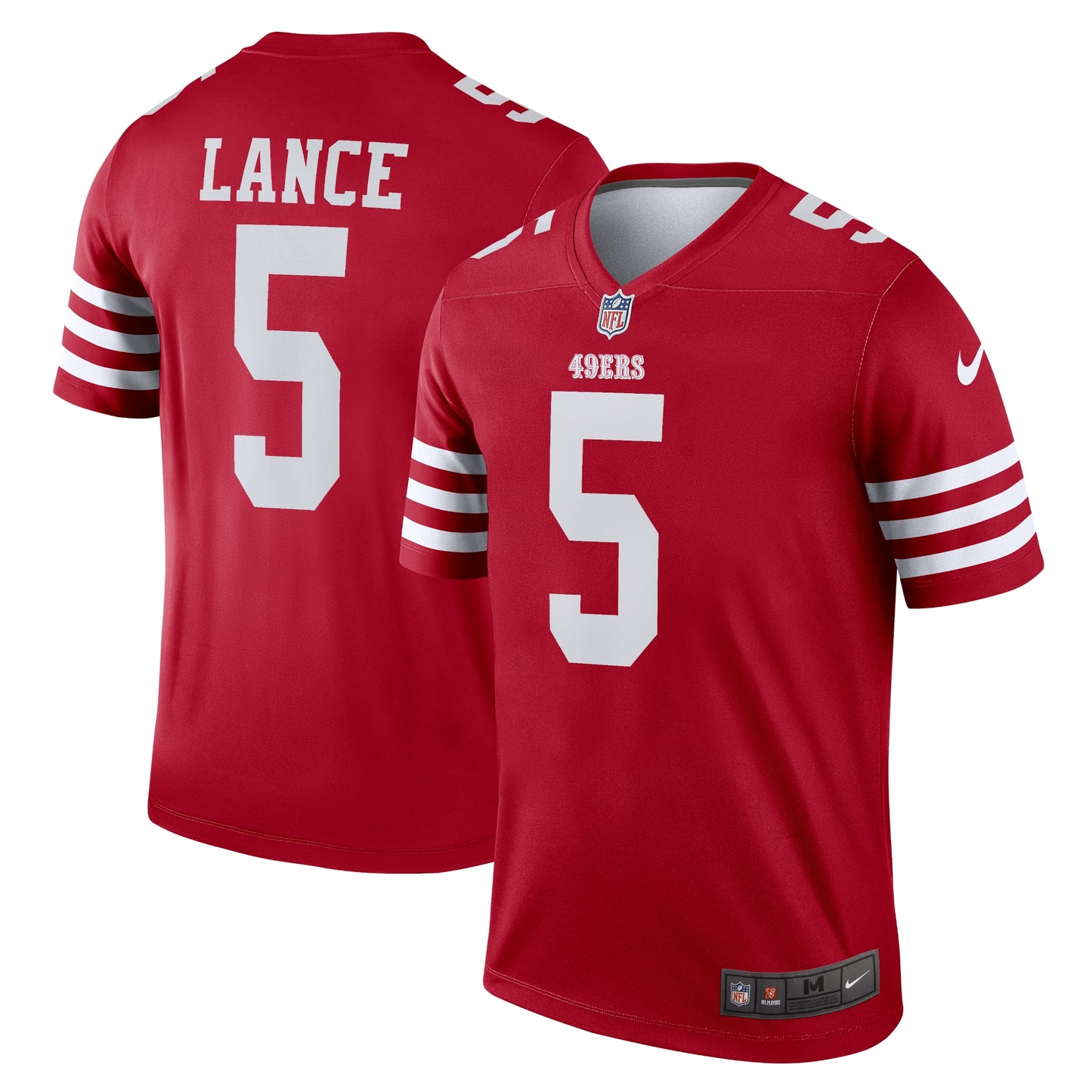 Trey Lance San Francisco 49ers Nike Legend Jersey - Scarlet