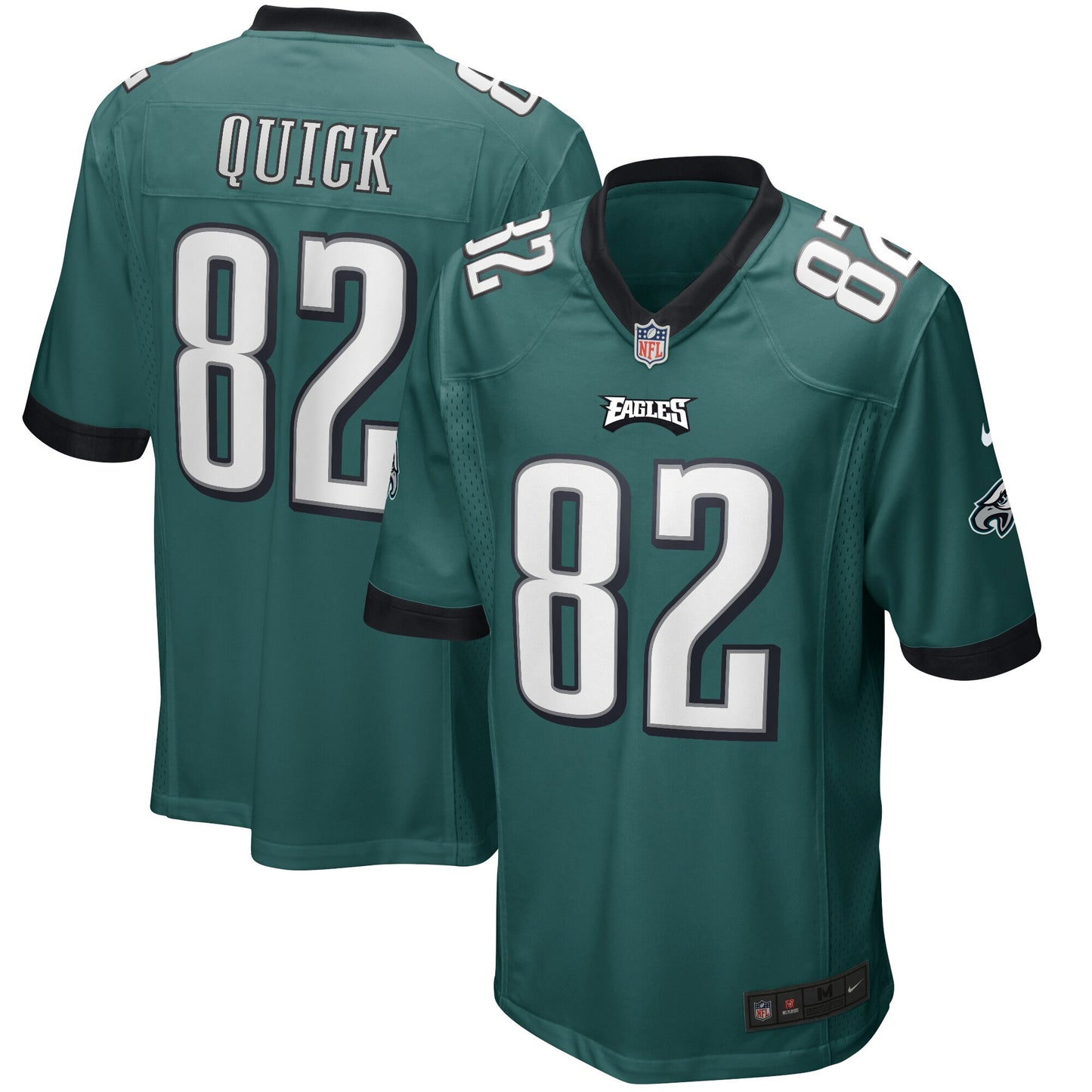 Mike Quick Philadelphia Eagles Nike Game Retired Player Jersey - Midnight Green